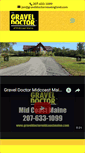 Mobile Screenshot of graveldoctormidcoastmaine.com